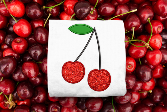 Cherries Applique