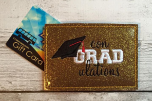 Graduation in the Hoop Gift Card Holder