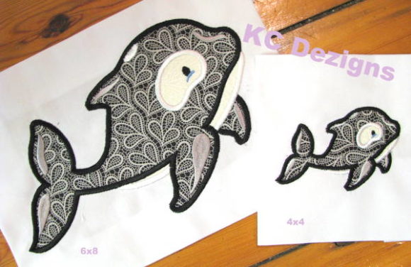 Polar Whale Applique