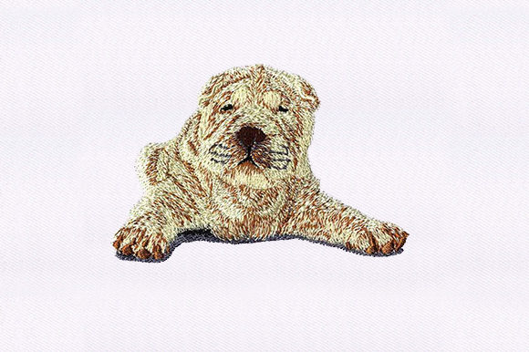 Shar-Pei: A Thoughtful Embroidery Design for Real Projects