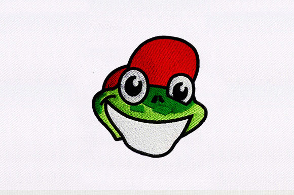 Smiley Frog Face Embroidery Review