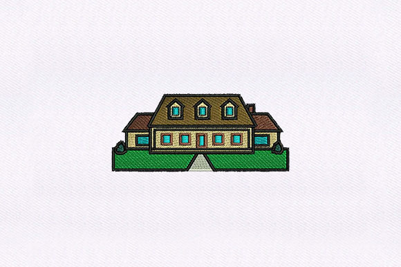 Suburban House Embroidery Review