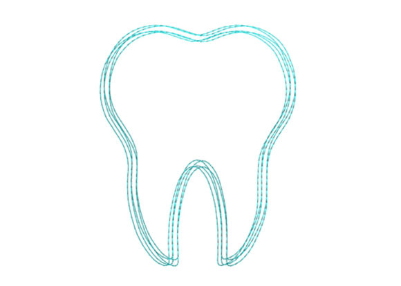 Tooth Scribble Stitch